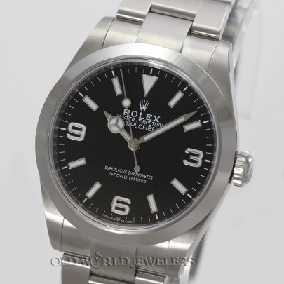 Rolex Explorer Ref 224270 Steel Black Dial
